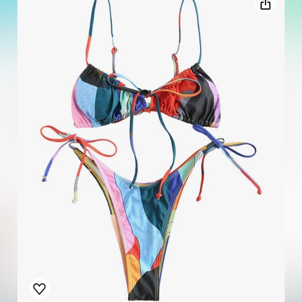 Zaful Women’s Swimsuits Bikini Two Piece